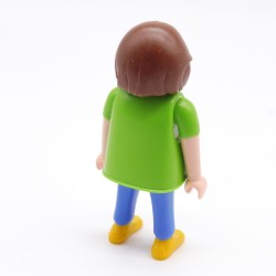 Playmobil 39720 Femme Moderne Blanc et Bleu Gilet Vert Chaussures jaunes