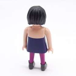 Playmobil 39729 Femme Rose Bleu Jaune Bottines Grises Rock Star