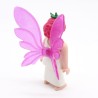 Playmobil 39731 Femme Fée Robe Blanche Rubans Vert et Rose Ailes Roses 5279 5995