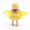 Playmobil 39735 Femme Fée Corps Fin Jupe Jaune Ailes Jaunes Pieds Nus