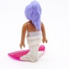 Playmobil 39741 Femme Sirène Blanc Rose Violet Queue Rose