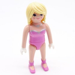 Playmobil 39749 Femme Sous Vêtements Roses Chaussures Roses Corps Fin Série 17