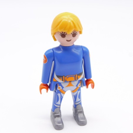 Playmobil 39751 Femme Bleue Grosses chaussures grises Espace Série 16