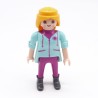 Playmobil 39755 Femme Bleu et violet Vendeuse Série 14
