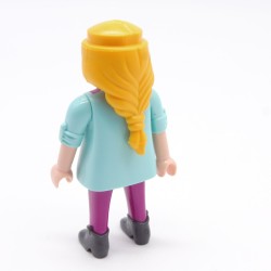 Playmobil 39755 Femme Bleu et violet Vendeuse Série 14