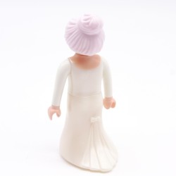 Playmobil 39757 Femme Robe blanche et Bleue Reine des Neiges Corps fin 9351