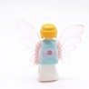 Playmobil 39761 Femme Fée Robe Bleue et Blanches Ailes Roses 5492
