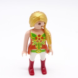 Playmobil 39762 Femme Princesse Orange Blanc Bottes Rouges 5656 6168
