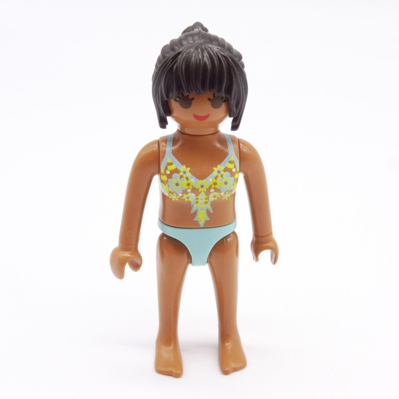 Playmobil 39764 Femme Bronzée Maillot de Bain Bleu Corps Fin 70274