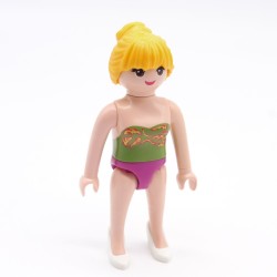 Playmobil 39768 Femme Sous Vêtements Vert et Violet Corps Fin 70383