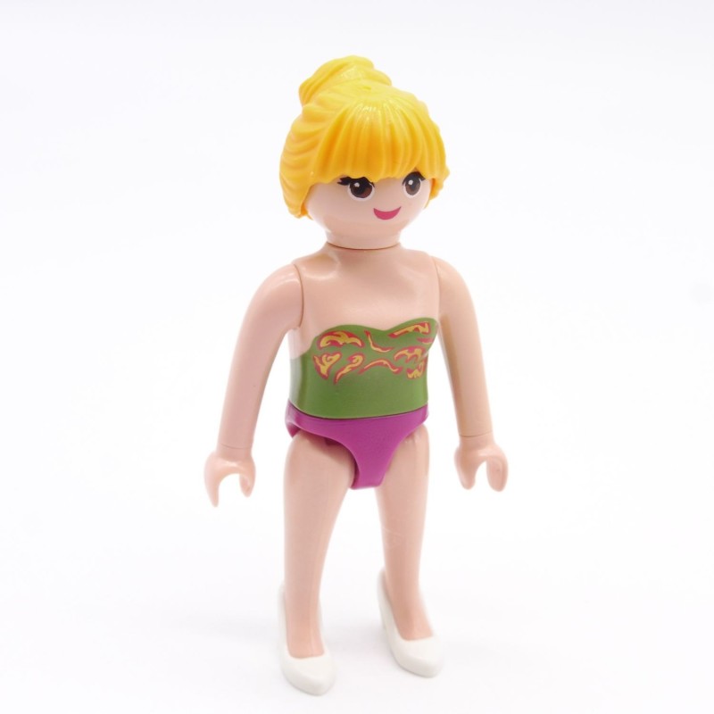 Playmobil 39768 Femme Sous Vêtements Vert et Violet Corps Fin 70383