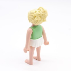 Playmobil 39776 Femme Moderne Verte avec Jupe Blanche Corps Fin
