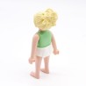 Playmobil 39776 Femme Moderne Verte avec Jupe Blanche Corps Fin
