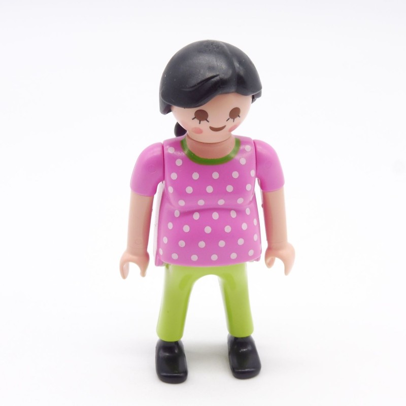 Playmobil 39777 Femme Enceinte Rose et Vert 4782