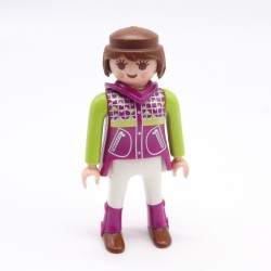 Playmobil 39782 Femme Violet vert Blanc Cavalière 5223