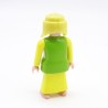 Playmobil 39783 Femme Fée Jaune Fluo Vert Robe Feuilles Pieds nus 3896 7463