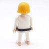 Playmobil 39784 Femme Judoka Kimono Blanc Ceinture Noire 5194