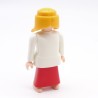 Playmobil 39790 Femme Robe Rouge et Blanche Pieds Nus