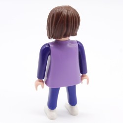 Playmobil 39799 Femme Moderne Violet Bleu Baskets Blanches