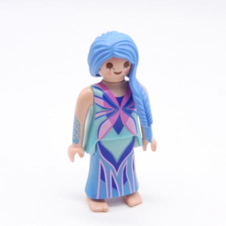 Playmobil 39801 Femme Fée Bleue et Rose Pieds Nus
