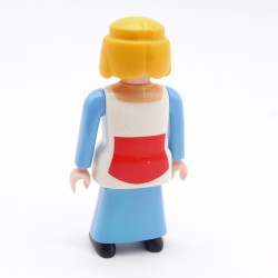 Playmobil 39805 Femme Robe Bleu Blanc Rouge Corset