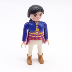 Playmobil 39806 Femme Moderne Bleu Violet Blanc Bottines Marrons