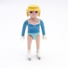 Playmobil 39813 Femme Patineuse Bleue Corps Fin 9008