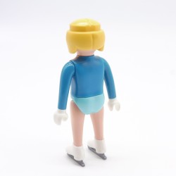 Playmobil 39813 Femme Patineuse Bleue Corps Fin 9008