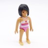 Playmobil 39816 Femme Sous Vêtements Rose Chaussures Jaunes Corps Fin 9080