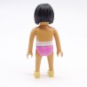 Playmobil 39816 Femme Sous Vêtements Rose Chaussures Jaunes Corps Fin 9080