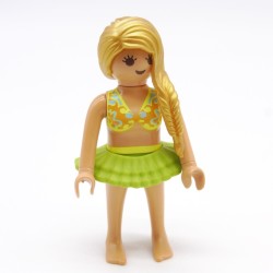 Playmobil 39817 Femme Fée Vert et Jaune Jupe Verte Corps Fin 5352
