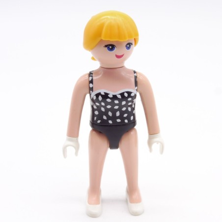 Playmobil 39818 Femme Sous Vêtements Noir et Blanc Pin Up Années 50 Corps Fin 6883