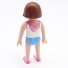 Playmobil 39823 Femme Sous Vêtements Bleus Rose Fleurs Chaussures Roses Corps Fin 9079