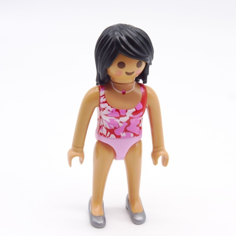 Playmobil 39824 Femme Sous Vêtements Rose et Blanc Chaussures Argent Corps Fin 9079