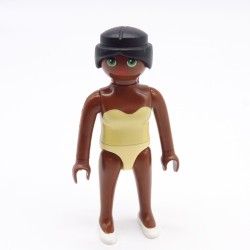 Playmobil 39827 Femme Africaine Sous Vêtements Jaune Corps Fin 6862