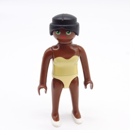 Playmobil 39827 Femme Africaine Sous Vêtements Jaune Corps Fin 6862