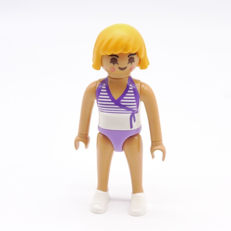 Playmobil 39829 Femme Blanc et Violet Corps Fin 9084