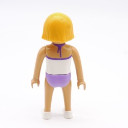 Playmobil 39829 Femme Blanc et Violet Corps Fin 9084