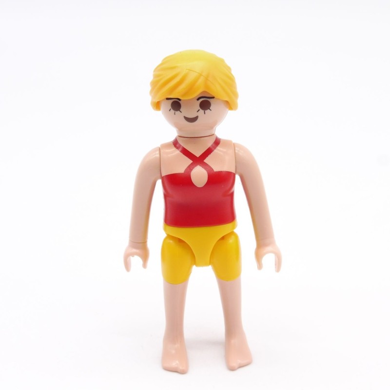 Playmobil 39832 Femme Moderne Sous Vêtements Rouge et Jaune Corps Fin