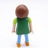 Playmobil 39838 Femme Vert et Bleu Basket Jaune