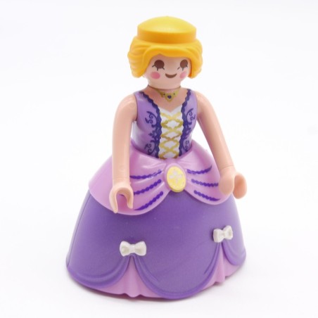 Playmobil 39840 Femme Princesse avec robe violet et Rose