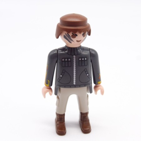 Playmobil 39844 Homme Gris Rangers Marron Camouflage