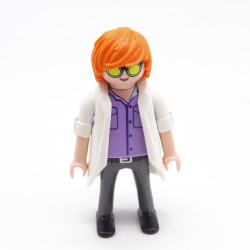 Playmobil 39846 Homme Savant Fou avec Manteau Blanc