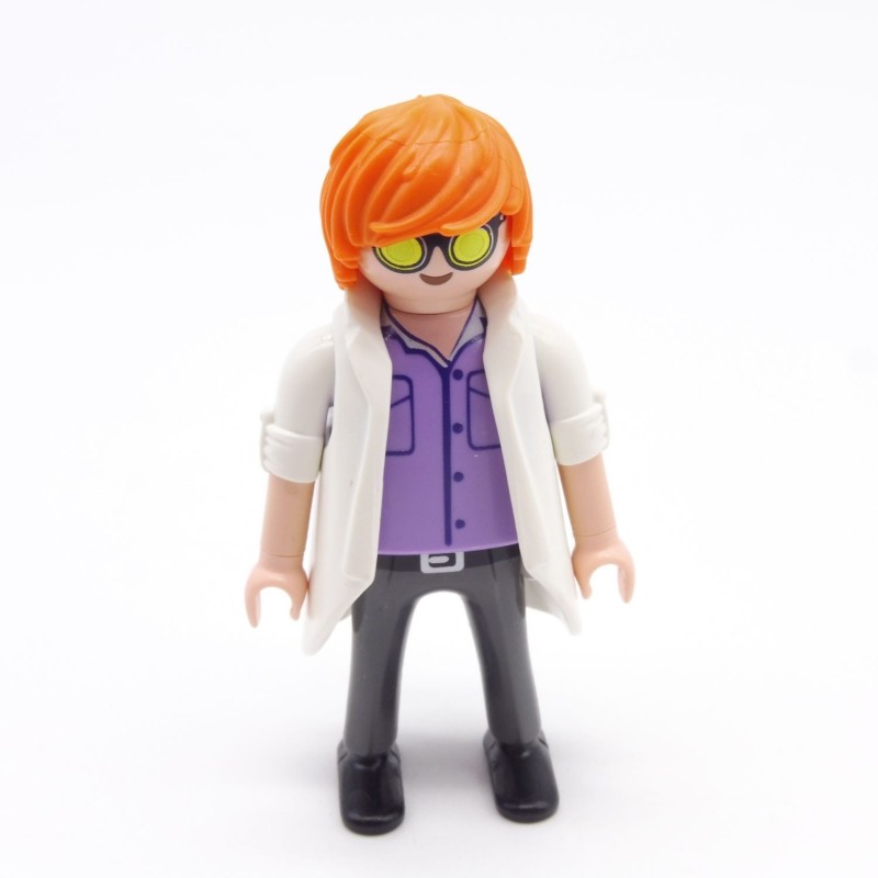 Playmobil 39846 Homme Savant Fou avec Manteau Blanc