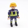 Playmobil 39850 Homme pompier Bleu et Jaune Fluo