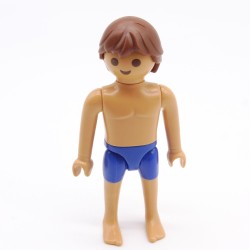 Playmobil 39856 Homme Maillot de Bain Bleu Corps Fin