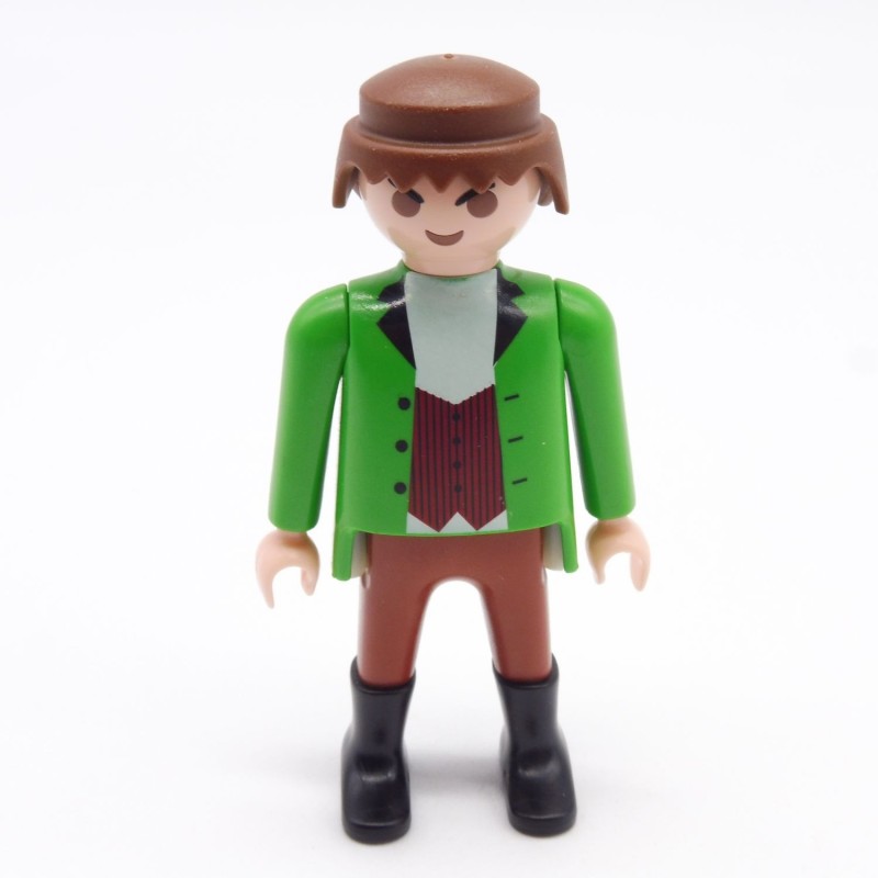 Playmobil 39859 Homme Cowboy Vert et Marron Bottes Noires