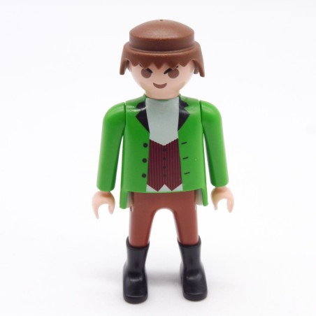Playmobil 39859 Homme Cowboy Vert et Marron Bottes Noires