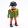 Playmobil 39860 Homme Cowboy Vert et Orange Franges Jaunes