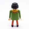 Playmobil 39860 Homme Cowboy Vert et Orange Franges Jaunes